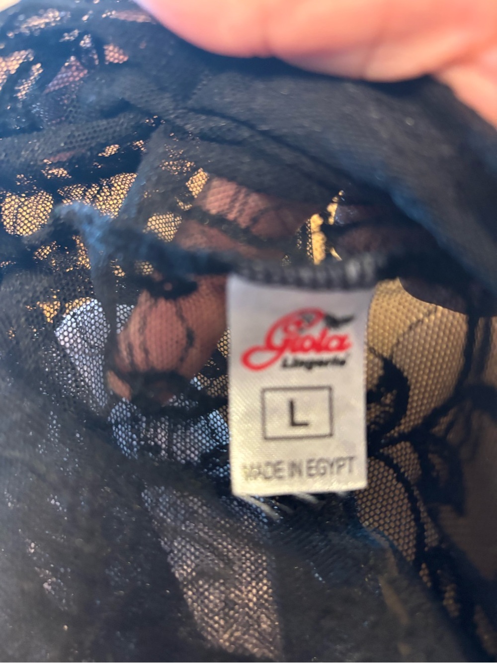 ♥️5/$25♥️Rare Vintage Egyptian Lace Halter Mini Dress - Picture 6 of 6